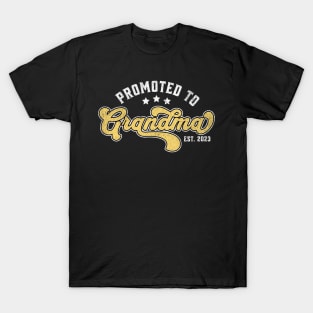 Promoted To Grandma 2023 New Grandma T-Shirt